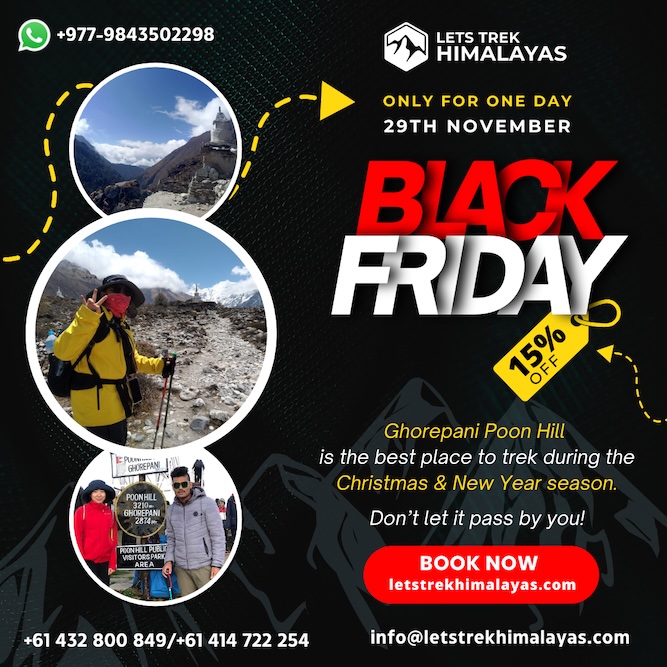 ghorepani poon hill - black friday offer